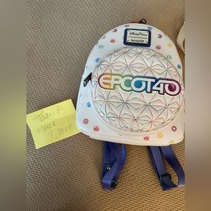 Epcot Loungefly bag